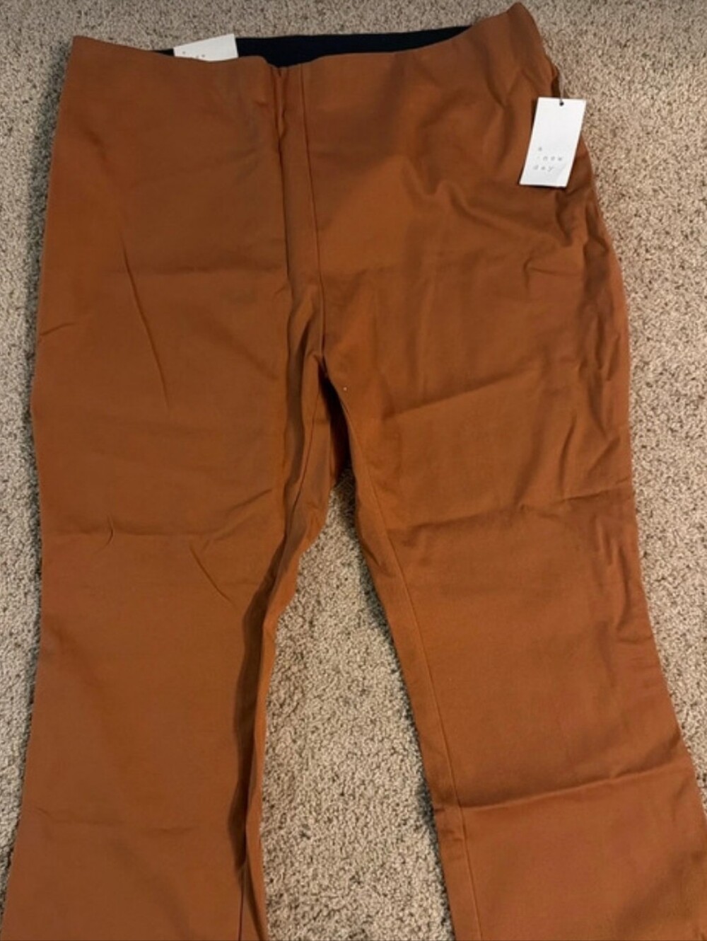 a new day Burnt Orange Boot-Cut Pants
